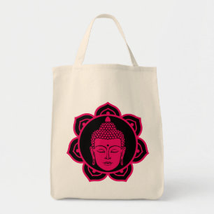 Boeddha decoratief tote bag