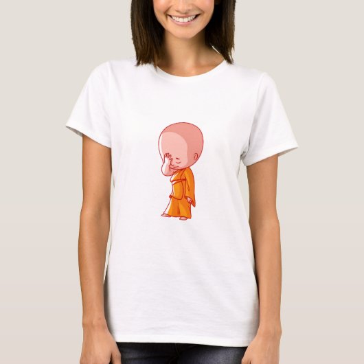 Boeddha denken T-shirt (Voorkant)