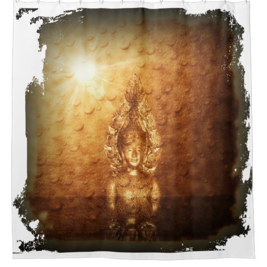 boeddha douchegordijn (Voorkant)