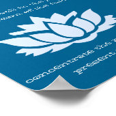 Boeddha Dream Quote Inspirerend Poster (Hoek)