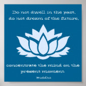 Boeddha Dream Quote Inspirerend Poster (Voorkant)