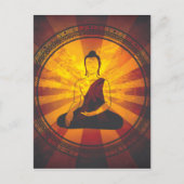  Boeddha-druk Briefkaart (Voorkant)