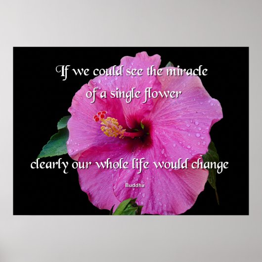 Boeddha, een enkele ventilator poster (Voorkant)