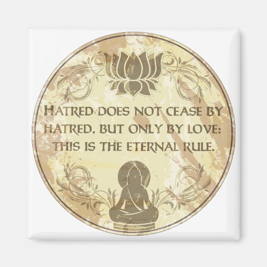 Boeddha Eeuwige Regel Magneet (Voorkant)