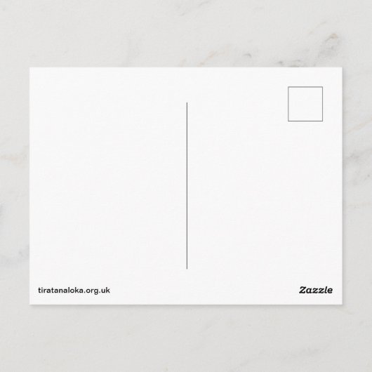 Boeddha en briefkaarten (Achterkant)