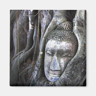 Boeddha en het boeddhisme in Thailand Fotografie Magneet