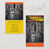 Boeddha en het boeddhisme in Thailand Fotografie Visitekaartje (Voorkant / Achterkant)