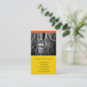 Boeddha en het boeddhisme in Thailand Fotografie Visitekaartje (Staand voorkant)