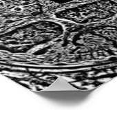 Boeddha en levensboom poster (Hoek)