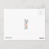 Boeddha en maan briefkaart (Achterkant)