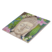Boeddha Flower wall tiel Tegeltje (Zijkant)