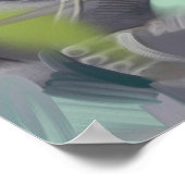 Boeddha Ganesha Art poster (Hoek)