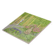 Boeddha Garden wandtegel Tegeltje (Zijkant)