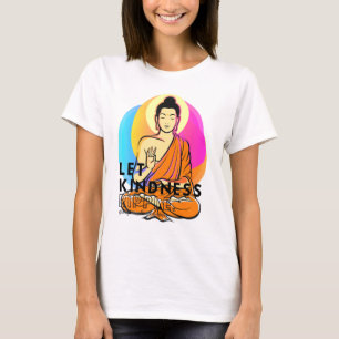Boeddha Gautama Loving Kindness Ripple Mindfulness T-shirt