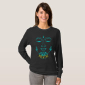 Boeddha Gautama Mindfulness Adem Liefdevolle vrien T-shirt (Voorkant volledig)