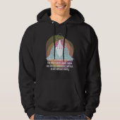 Boeddha Gautama Mindfulness Peace Loopende Kindnes Hoodie (Voorkant)