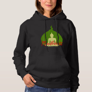 Boeddha Gautama Mindfulness Peace Loopende Kindnes Hoodie
