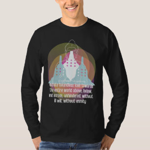 Boeddha Gautama Mindfulness Peace Loopende Kindnes T-shirt