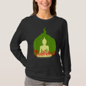Boeddha Gautama Mindfulness Peace Loopende Kindnes T-shirt (Voorkant)