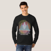 Boeddha Gautama Mindfulness Peace Loopende Kindnes T-shirt (Voorkant volledig)