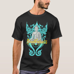 Boeddha Gautama Mindfulness Vrede Liefdevolle Vrie T-shirt