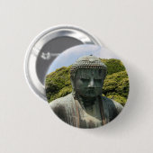 boeddha - gedachten ronde button 5,7 cm (Voorkant /achterkant)