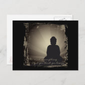 Boeddha-geest is alles briefkaart (Voorkant / Achterkant)