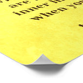 Boeddha gelukssymbool poster (Hoek)