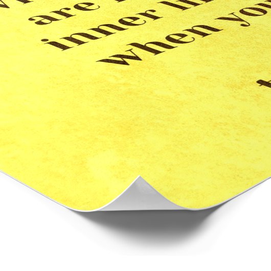 Boeddha gelukssymbool poster (Hoek)