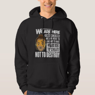 Boeddha Gezegde Vrijheid Boeddhistische Vrede Hoodie