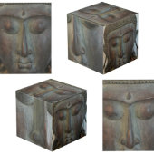 Boeddha gezicht decoratief kubus