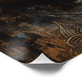 BOEDDHA GEZICHT SCHILDEREN #4 PERFECT POSTER (Hoek)