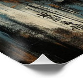 BOEDDHA GEZICHTSSCHILDERIJ #3 PERFECT POSTER (Hoek)