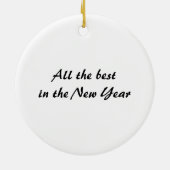 Boeddha-gezichtsversiering Keramisch Ornament (Achterkant)