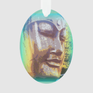 Boeddha-gezichtsversiering Ornament