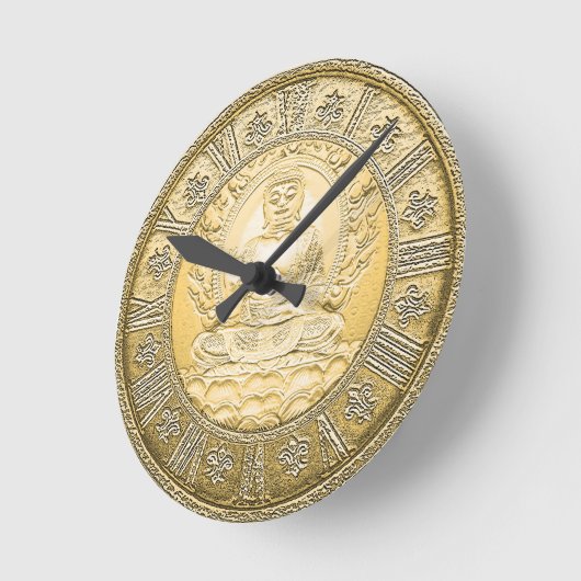 Boeddha  Gold Kijk Ronde Klok (Hoek)