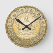 Boeddha  Gold Kijk Ronde Klok (Voorkant)