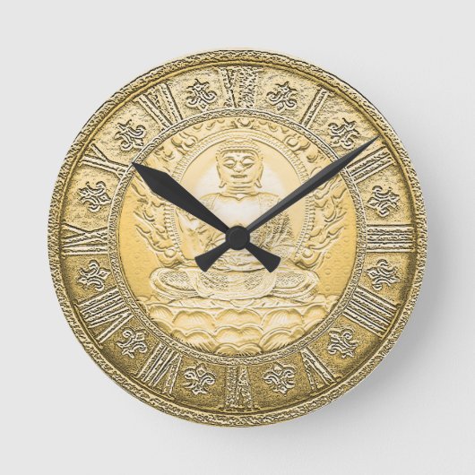 Boeddha Gold Kijk Ronde Klok (Voorkant)