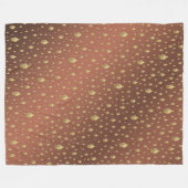 boeddha , golden + boeddha , aziatisch patroon , g fleece deken (Voorkant (Horizontaal))