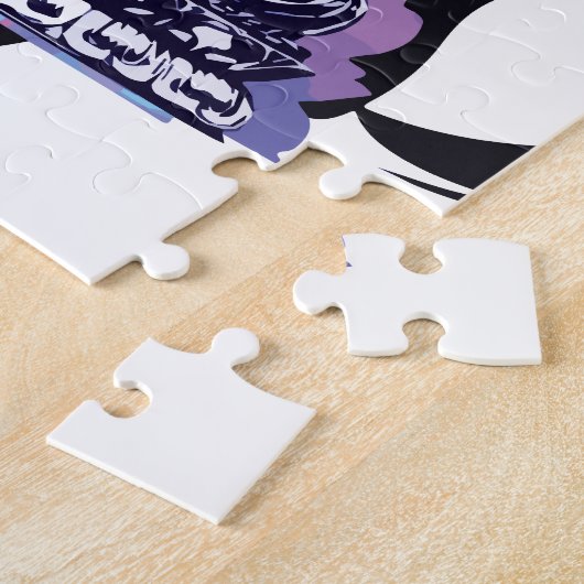 boeddha golf 3 legpuzzel (Zijkant)