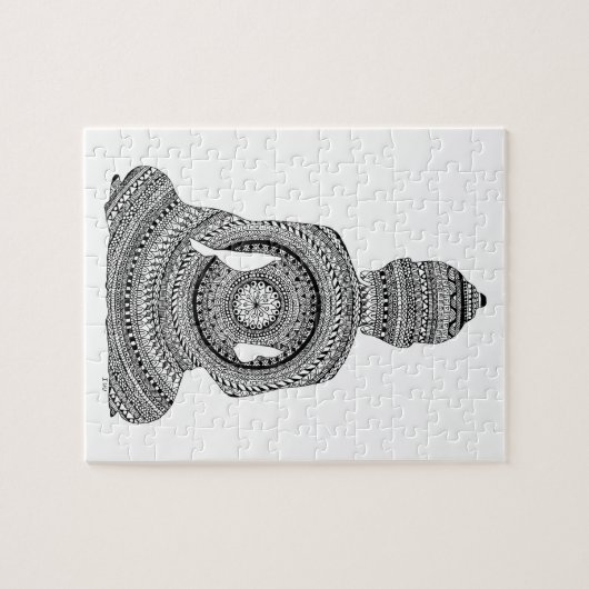 Boeddha GraphiZen Legpuzzel (Horizontaal)