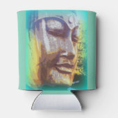 boeddha groen blikjeskoeler (Achterkant)