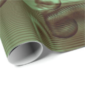boeddha groen cadeaupapier (Rol Hoek)