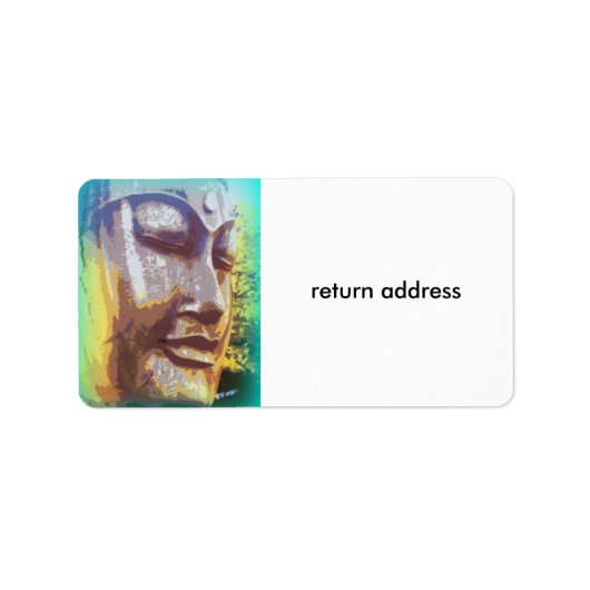 boeddha groen etiket (Voorkant)