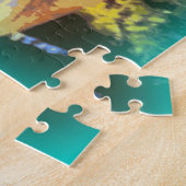 boeddha groen legpuzzel (Zijkant)