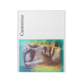 Boeddha groen Thunder_Cove Notitieblok (Linkerzijde)