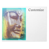 Boeddha groen Thunder_Cove Notitieblok (Voorkant)