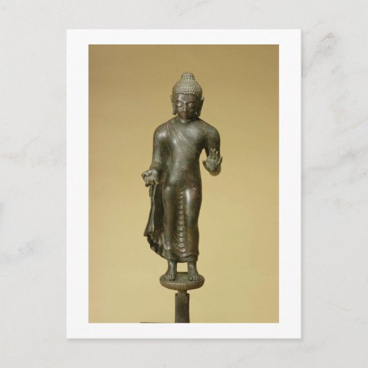Boeddha, Gupta, Phopnar (brons) Briefkaart (Voorkant)