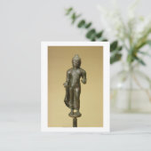 Boeddha, Gupta, Phopnar (brons) Briefkaart (Staand voorkant)