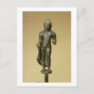 Boeddha, Gupta, Phopnar (brons) Briefkaart